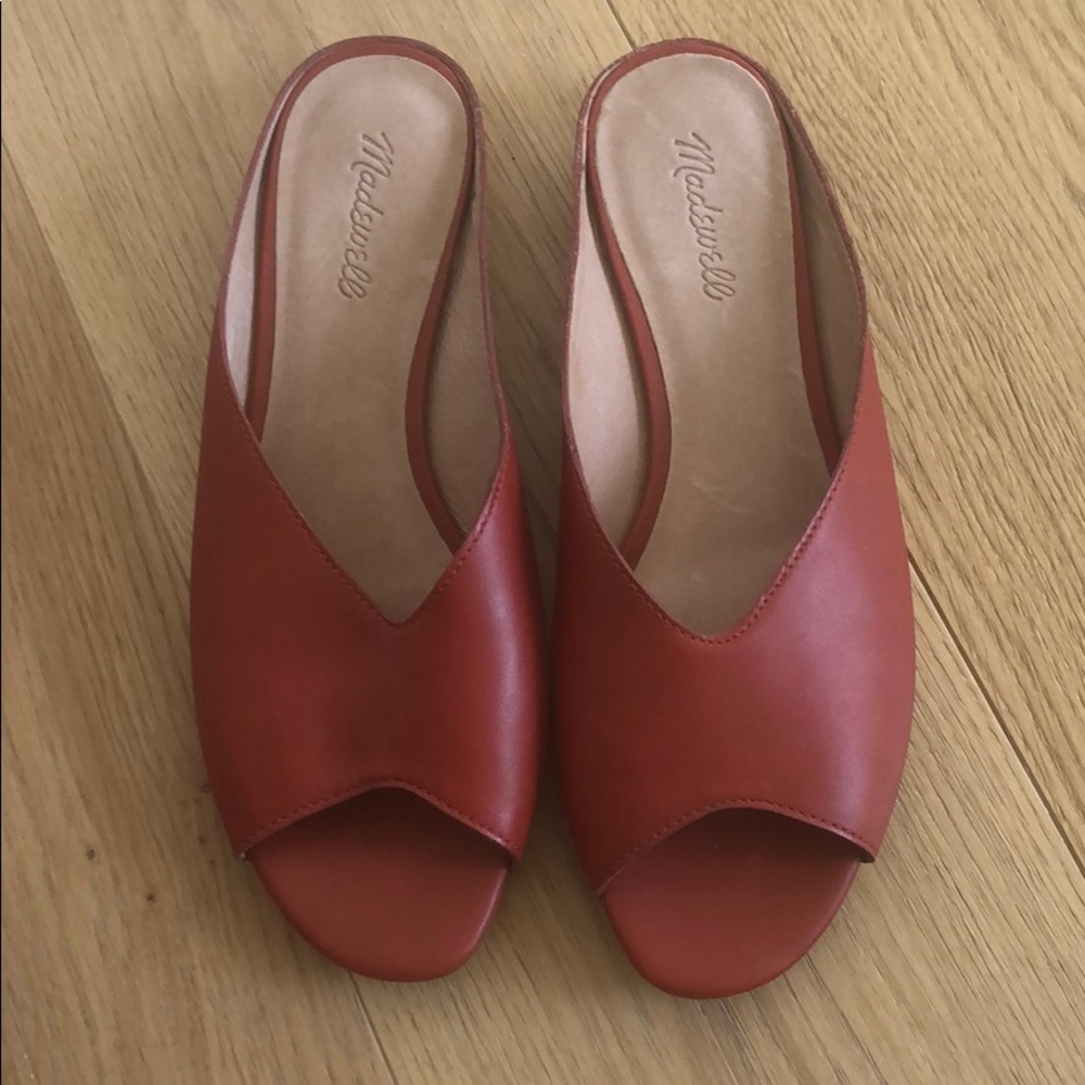 Madewell slip on sandals